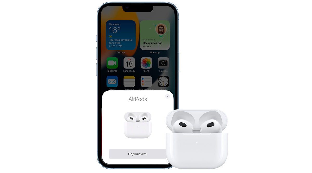 Беспроводные наушники Apple AirPods 3 купить в Новосибирске по низкой цене