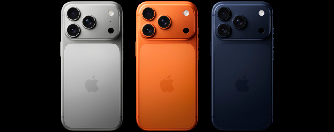 Смартфон Apple iPhone 17 Pro 256GB eSIM Cosmic Orange купить в Новосибирске по низкой цене