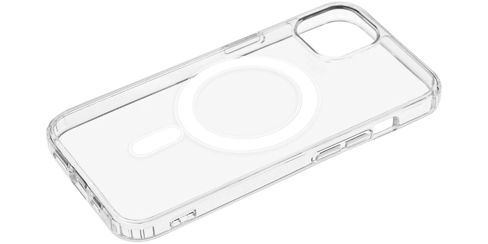 Силиконовый чехол Clear Case with MagSafe iPhone 14 купить