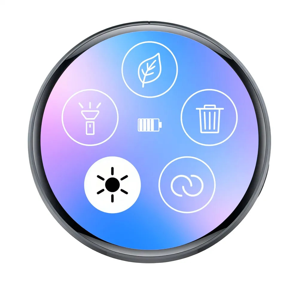 Электронный значок E-Badge Bong Bong, черный