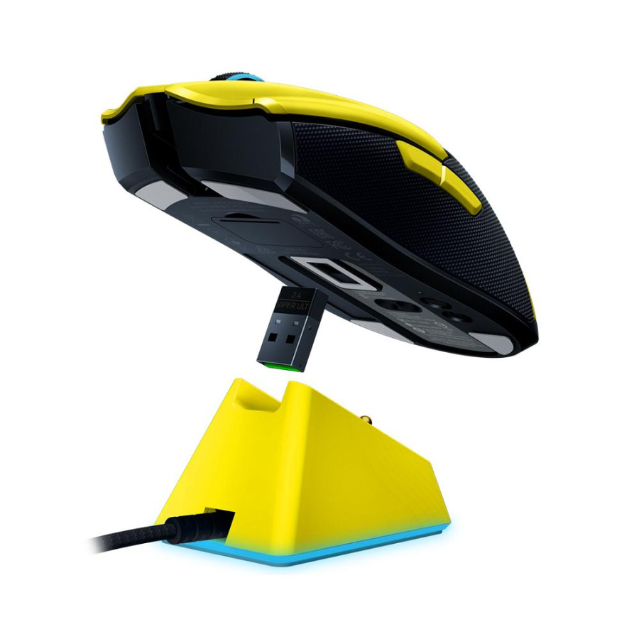Беспроводная мышь Razer Viper Ultimate Lightweight Wireless Gaming Mouse (Cyberpunk 2077 Edition)