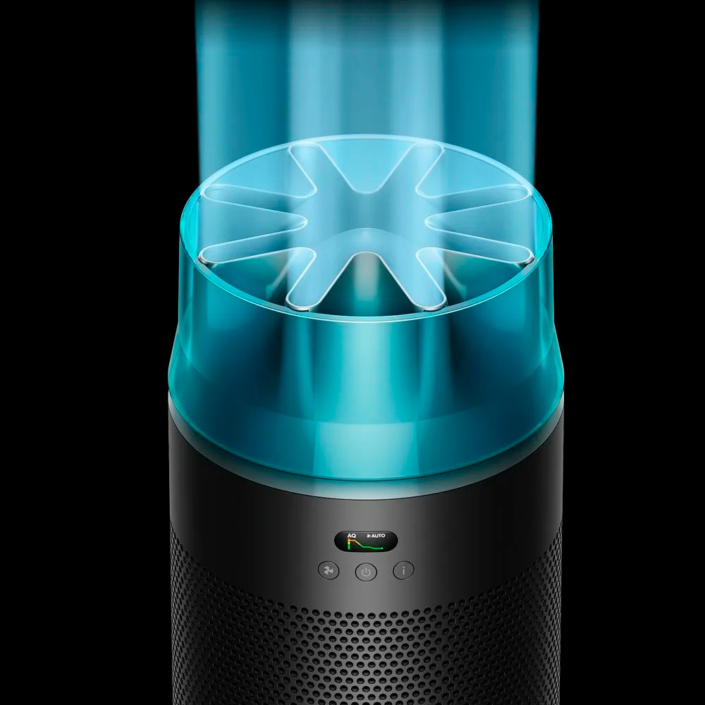 Очиститель воздуха Dyson HushJet Purfier Compact SP01 Черный/Бирюзовый