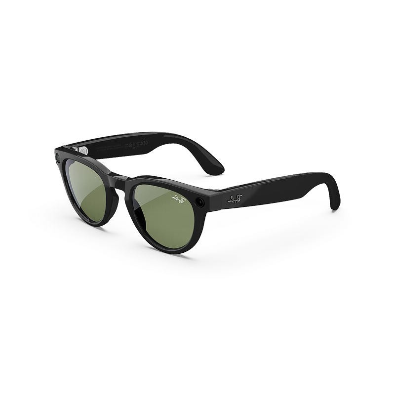 Смарт-очки Ray-Ban Headliner (Gen 2) Shiny Black G15 Green S50