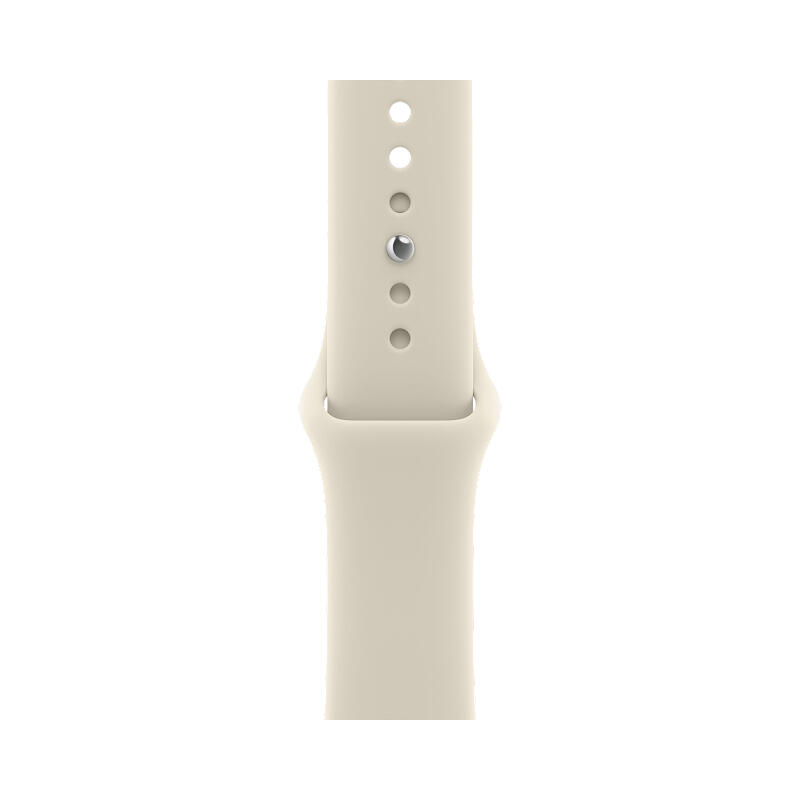 Apple Watch Series 12 42mm Light Gold Aluminum Case with Sand Sport Band M/L