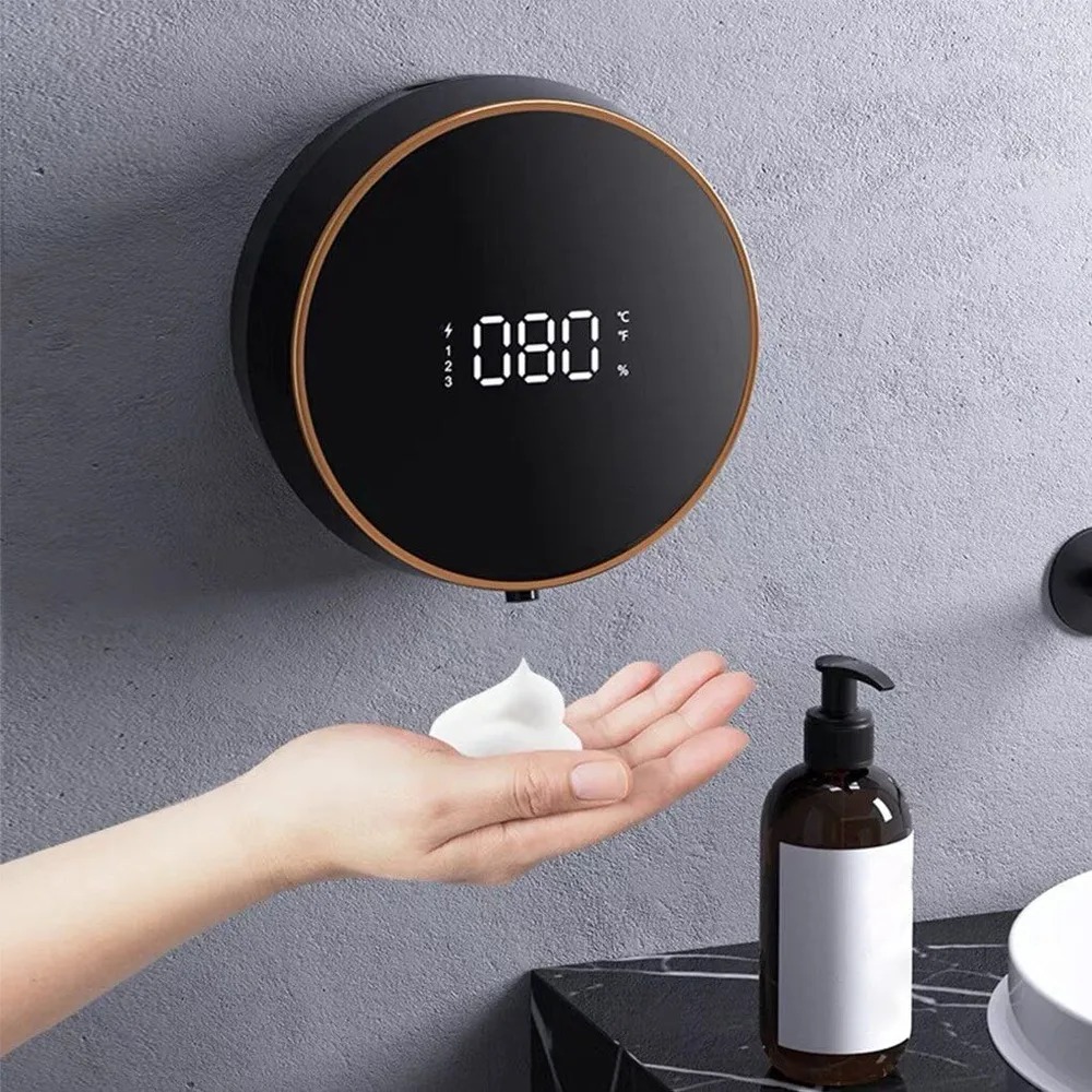 Сенсорная мыльница Zhiya Soap Dispenser, черный