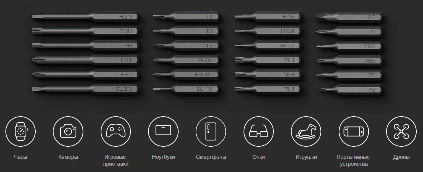 Электрические отвертки Xiaomi купить в Новосибирске по низкой цене
