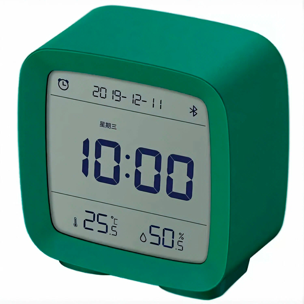 Будильник Xiaomi ClearGrass Bluetooth Thermometer Alarm Clock CGD1, зеленый