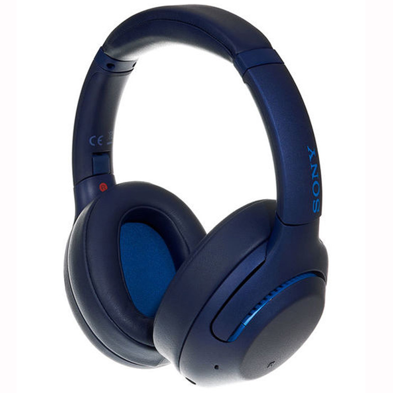 Беспроводные наушники Sony WH-XB900N, Bluetooth, синий
