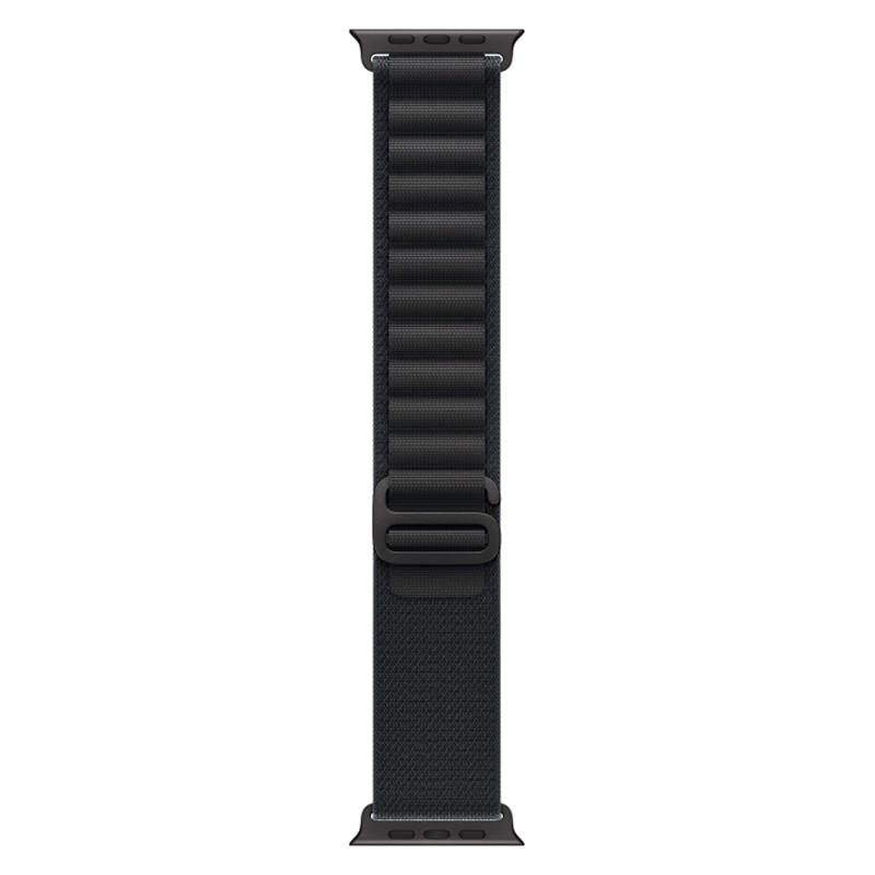 Apple Watch Ultra 3 49mm Black Titanium Case with Black Alpine Loop M