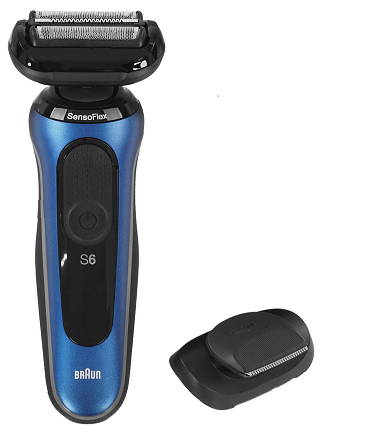 Электробритва Braun Series 6-6120 Rechargeable Wet & Dry Shaver, синий