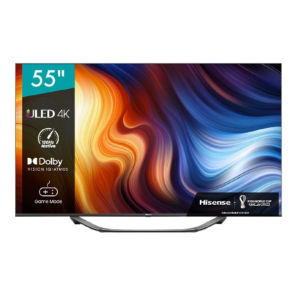 Телевизор 55" Hisense ULED 4K UHD 120Hz 55U7HQ, черный