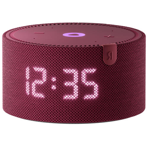 Умная колонка Яндекс.Станция Мини (с часами), красный