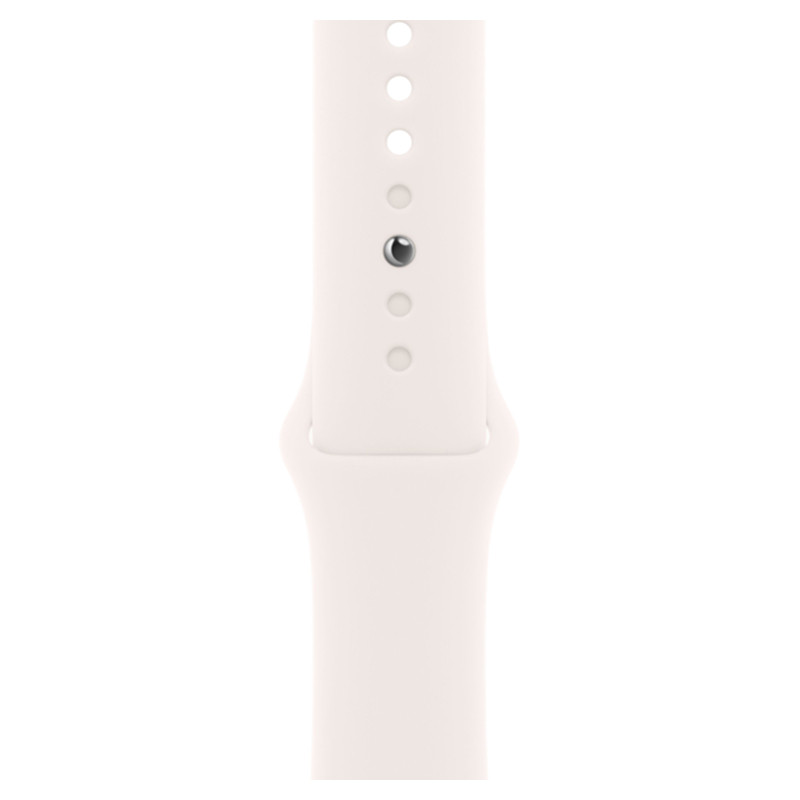 Apple Watch Series 11 46mm Rose Gold Aluminum Case Light Blush Sport Band M/L
