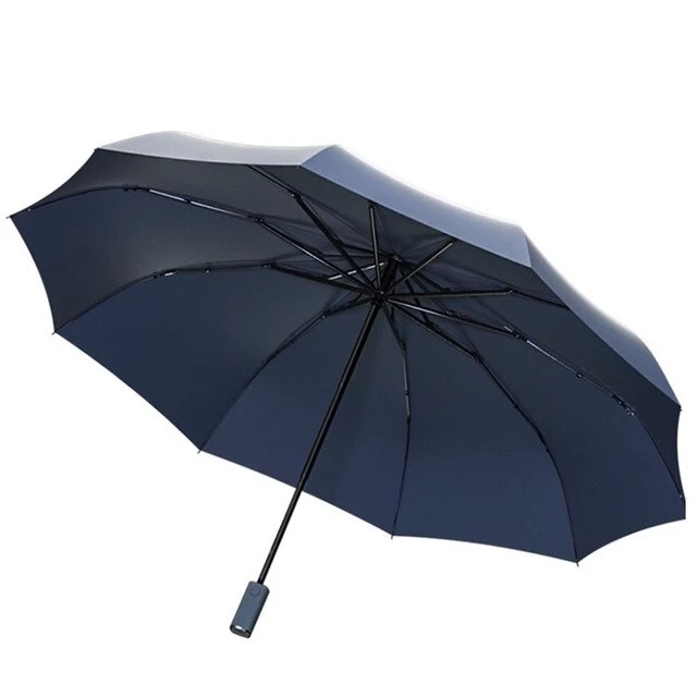 Зонт Zuodu Full Automatic Umbrella Led, синий