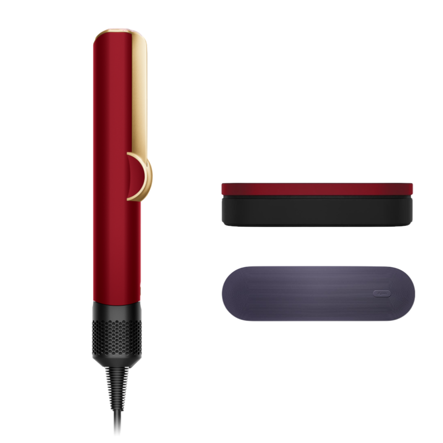 Выпрямитель Dyson Airstrait HT01 Gift Edition, Red Velvet/Gold