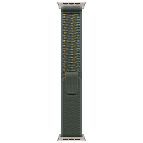 Apple Watch Ultra 2 GPS+Cellular 49mm Natural Titanium Case Green Trail Loop M/L