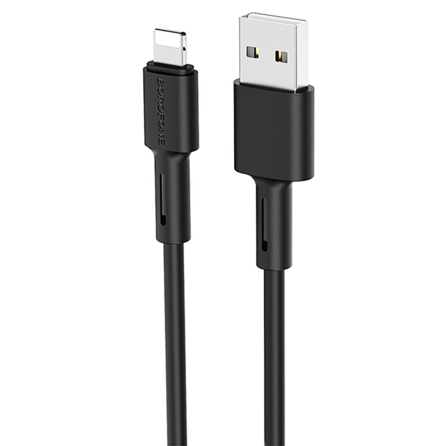 Кабель Hoco USB/Lightning X31 Silicone 1m, черный