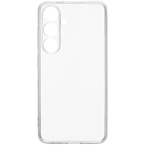 Чехол для Samsung S24+ силиконовый, прозрачный