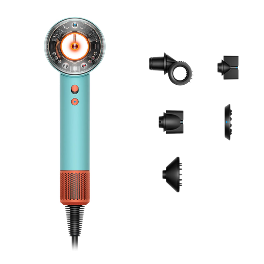 Фен Dyson Supersonic Nural HD16 Straight+Wavy, Ceramic Patina/Topaz