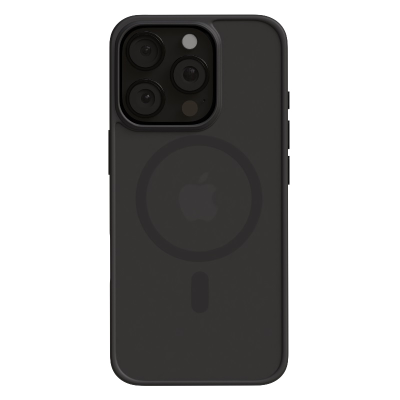 Чехол для iPhone 16 Pro AceCase Soft Rim, Black