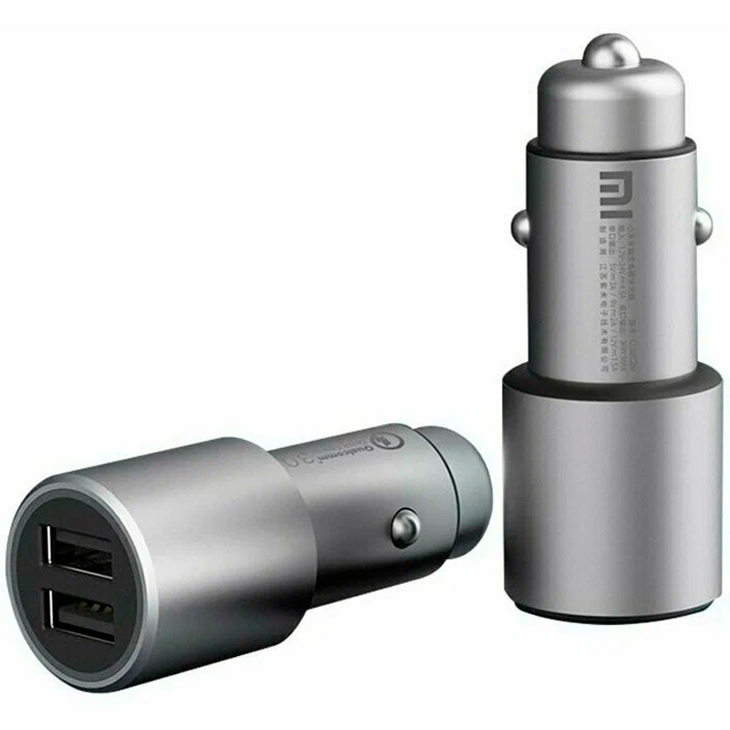 Автомобильное зарядное устройство USB Xiaomi Mi Car Charger QC 3.0 2USB CC02CZM
