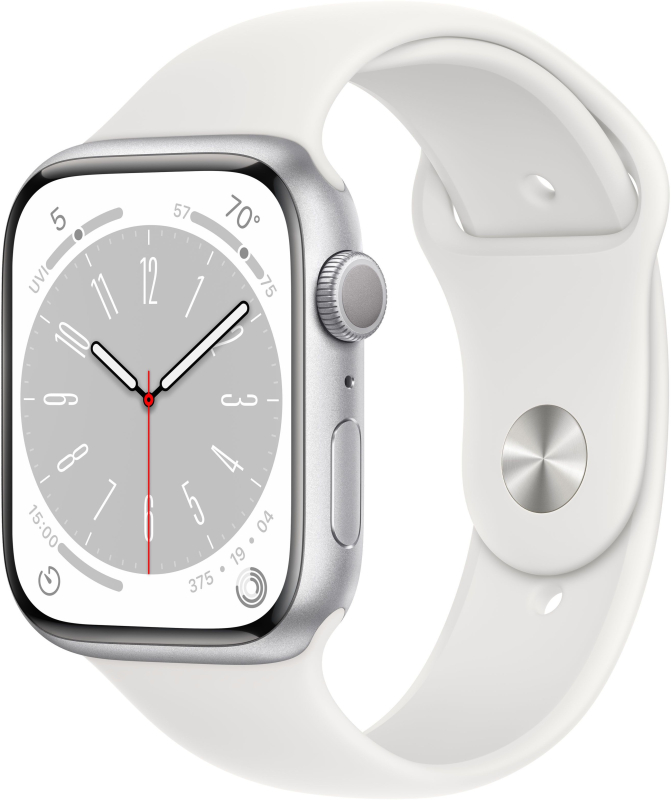 Умные часы Apple Watch Series 8 45mm (copy), Silver