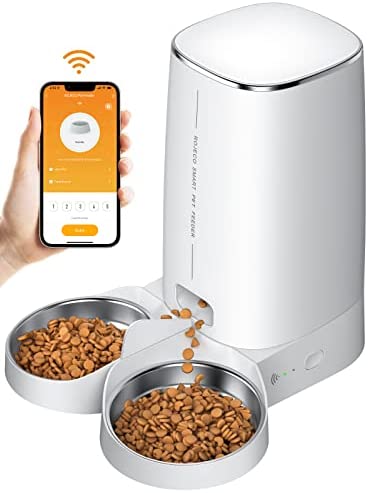 Автокормушка ROJECO Automatic Cat Feeders for 2 Cats, 4L