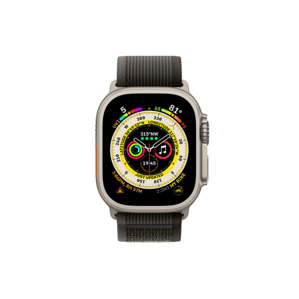 Ремешок для Apple Watch WIWU 42/44/45/49mm Trail Loop, черный