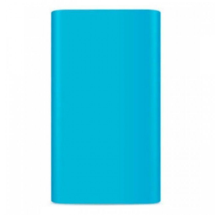 Чехол силиконовый для Xiaomi Power bank 5000 Slim, синий