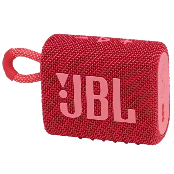 Беспроводная акустика JBL Go 3, красный