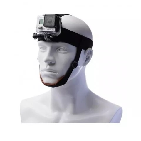 Крепление на голову с доп. фиксацией для GoPro