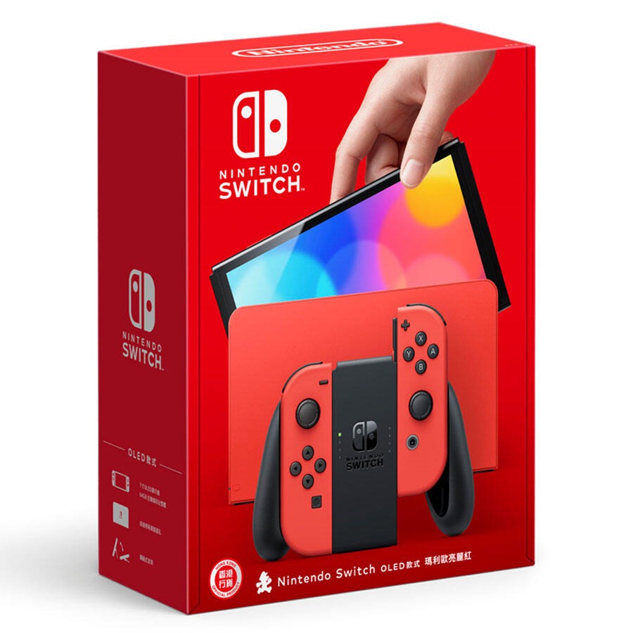 Игровая приставка Nintendo Switch OLED Mario Red Edition