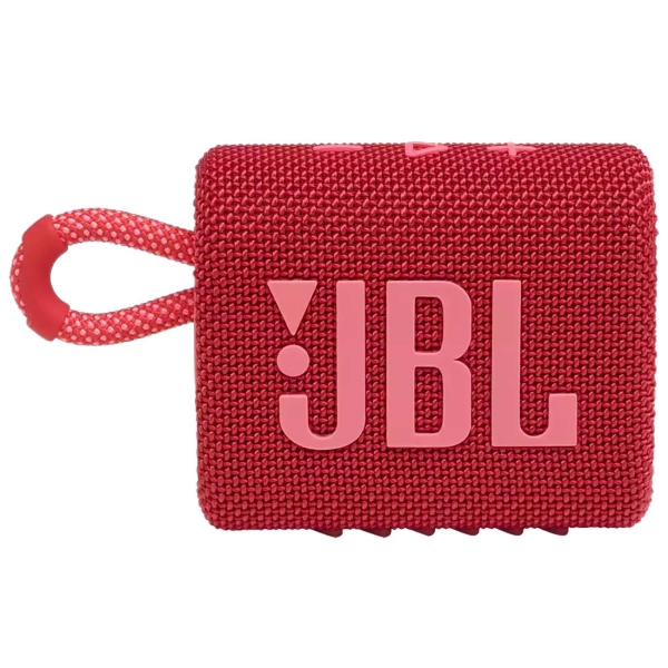 Беспроводная акустика JBL Go 3, красный