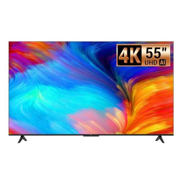 Телевизор 55" TCL LED 4K UHD 60Hz 55P635, черный