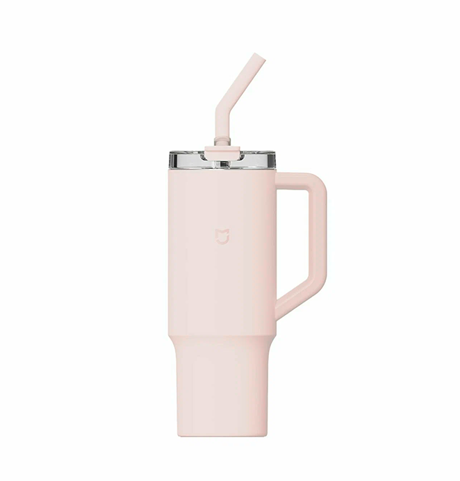 Термокружка Mijia Sippy Cup 1L, розовая