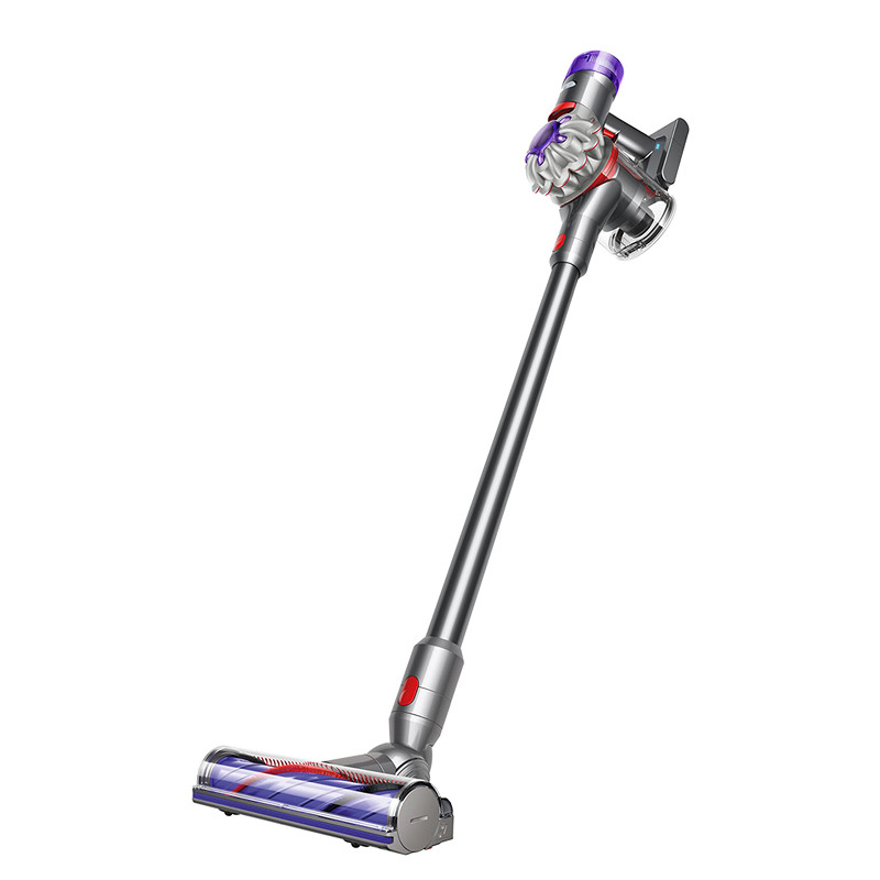 Беспроводной пылесос Dyson V8 Advanced, серебристый/никель