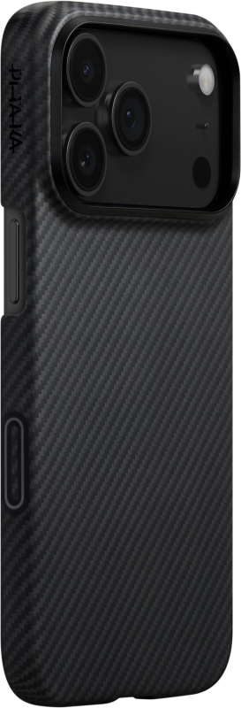 Чехол для iPhone 17 Pro Pitaka Ultra-Slim Case, Black /Gray
