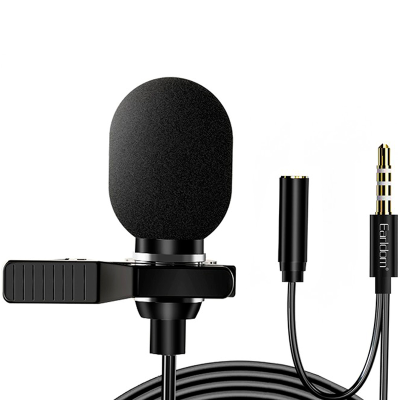 Микрофон Earldom 3.5mm для смартфона