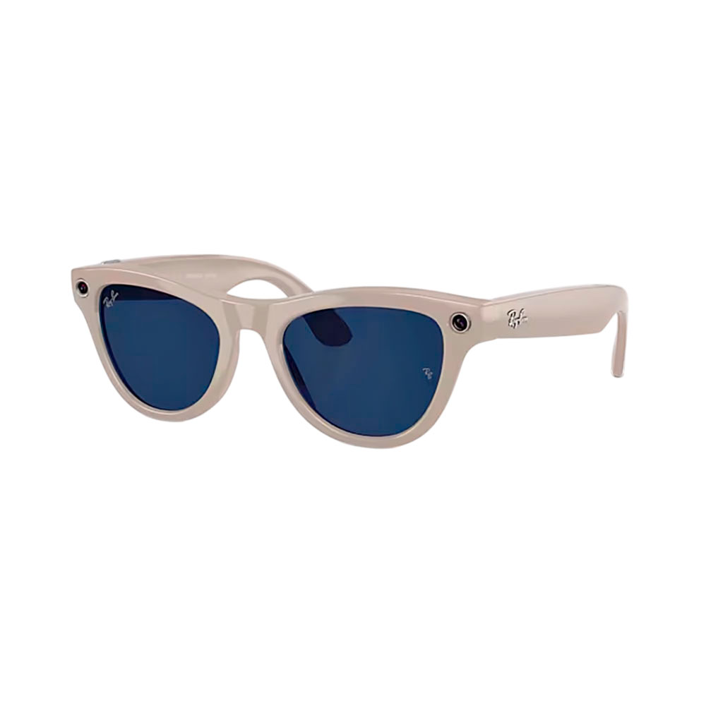 Смарт-очки RayBan Skyler Shine Chalky Gray Transitions Sapphire S52