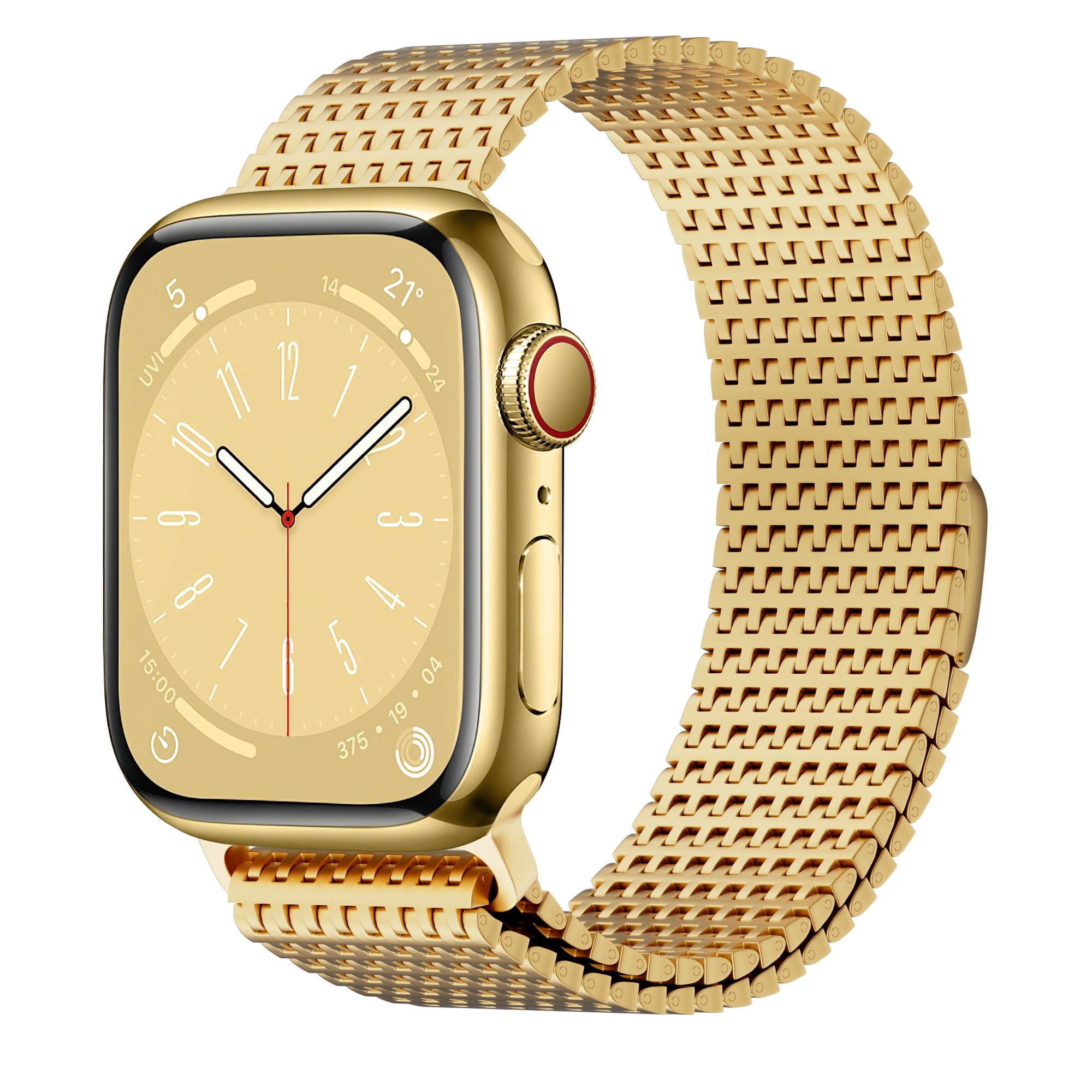 Ремешок для Apple Watch WIWU 38/40/41mm Domino Band, золотой