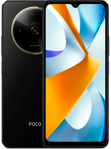 Смартфон POCO C61 4/128Gb, черный