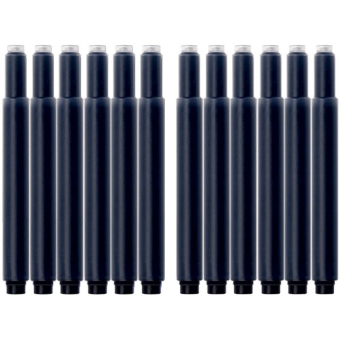 Набор сменных картриджей Kaco Disposable Ink Sac 12 шт, черные