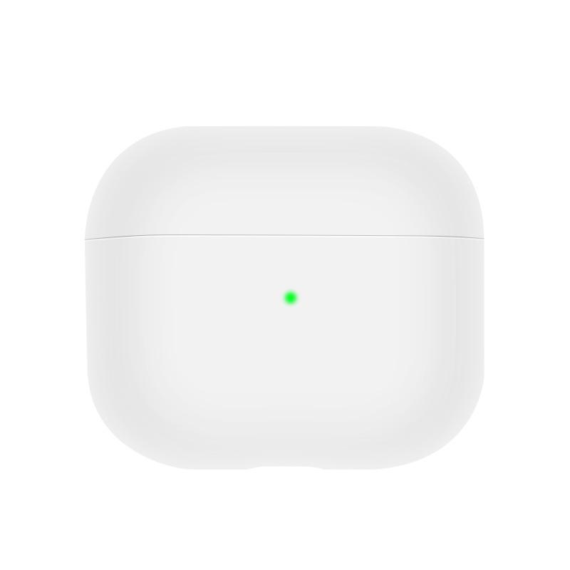 Чехол для AirPods 3 силиконовый, белый