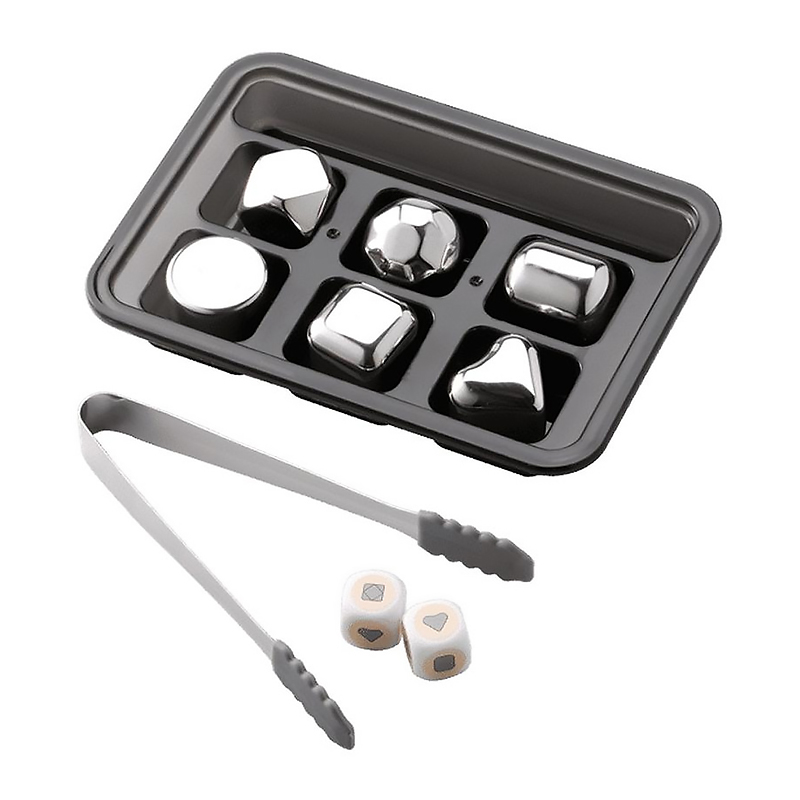 Охлаждающие камни для виски Circle Joy Ice Cubes (6 шт.)