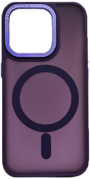 Чехол для iPhone 15 Pro Max EDIVIA Sleek Design with MagSafe, фиолетовый