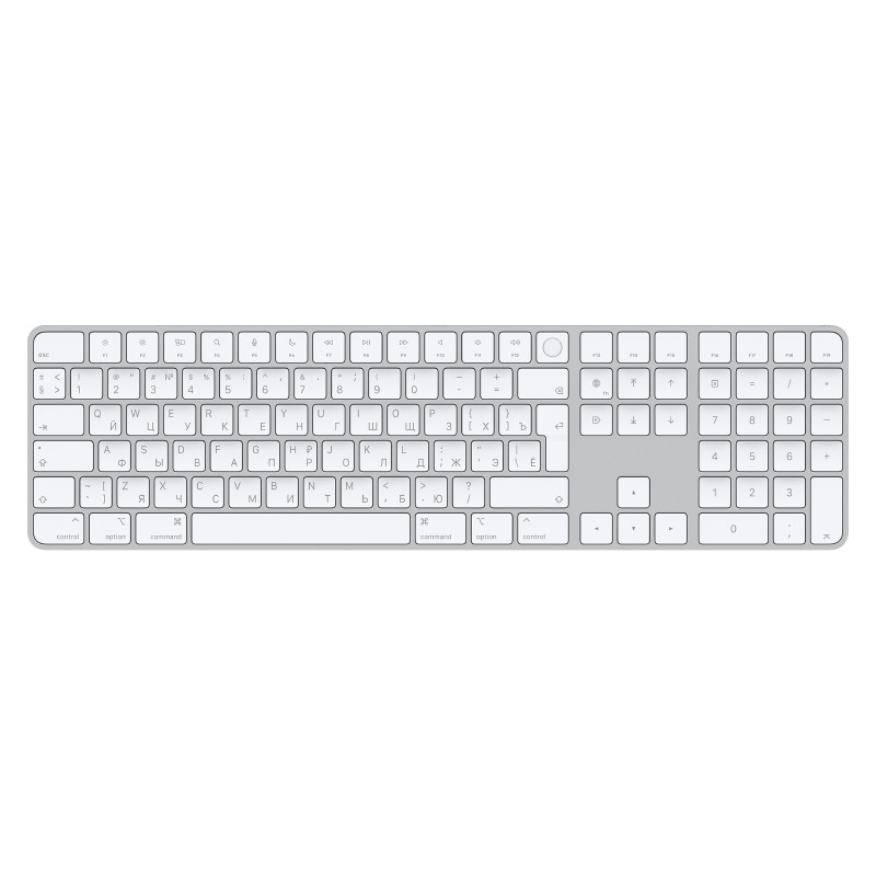 Клавиатура Apple Magic Keyboard with Touch ID and Numeric Keypad, White
