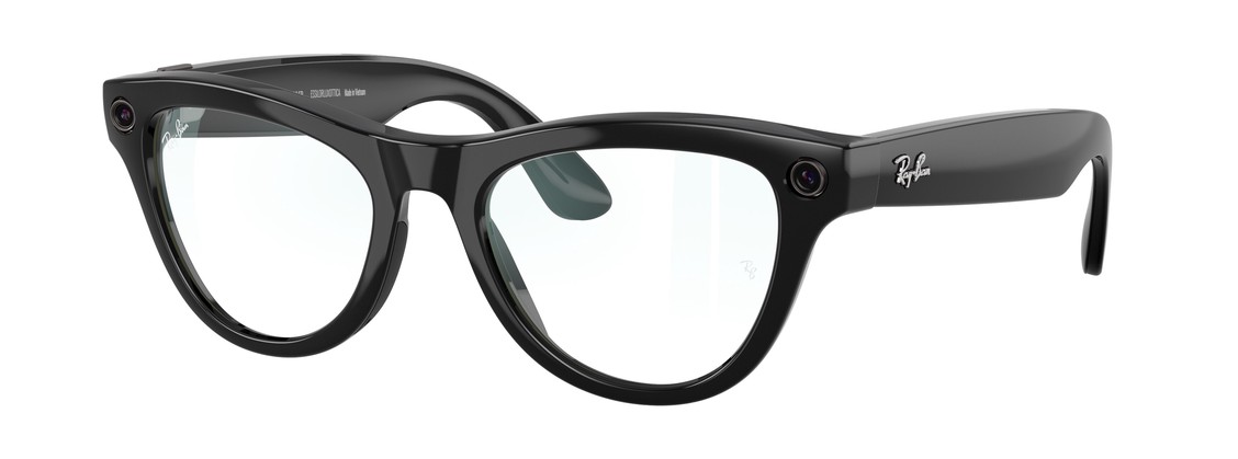 Смарт-очки Ray-Ban Skyler Shine Black Clear