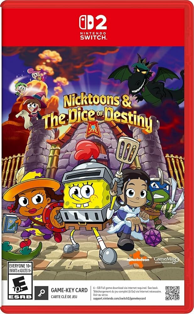 Игра Nicktoon & The Dice of Destiny (Nintendo Switch 2, английская версия)