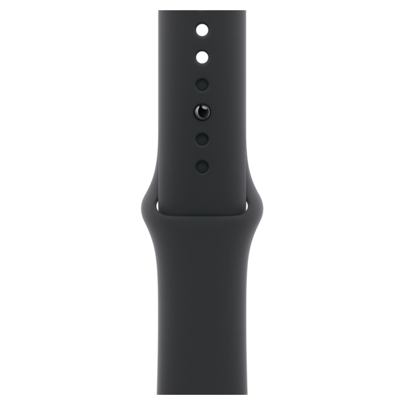 Apple Watch Series 11 42mm Jet Black Aluminum Case Black Sport Band S/M