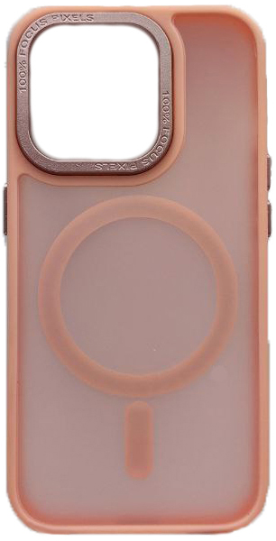 Чехол для iPhone 15 Pro Max EDIVIA Sleek Design with MagSafe, розовый